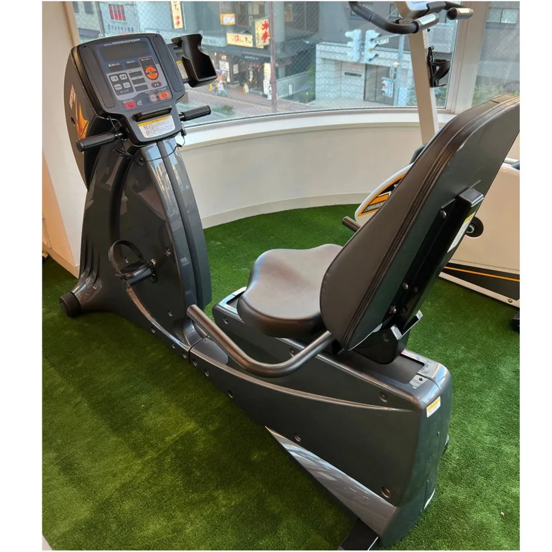 背もたれ付自転車 安心して有酸素運動