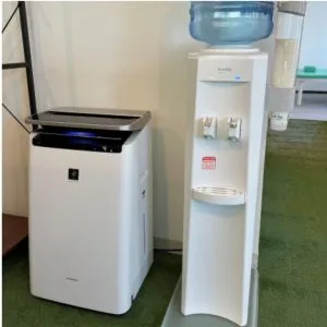 トレーニングの味方 水分補給&空気清浄